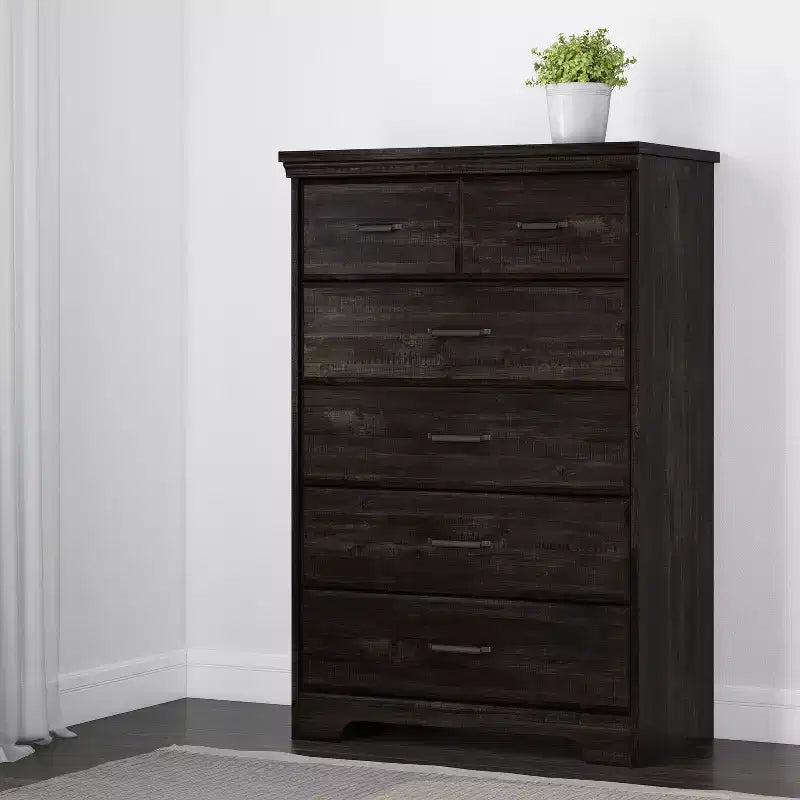 Commode à cinq tiroirs