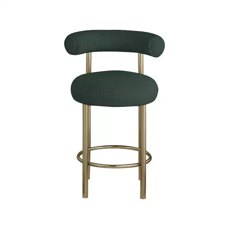 Tabouret en tissu éponge