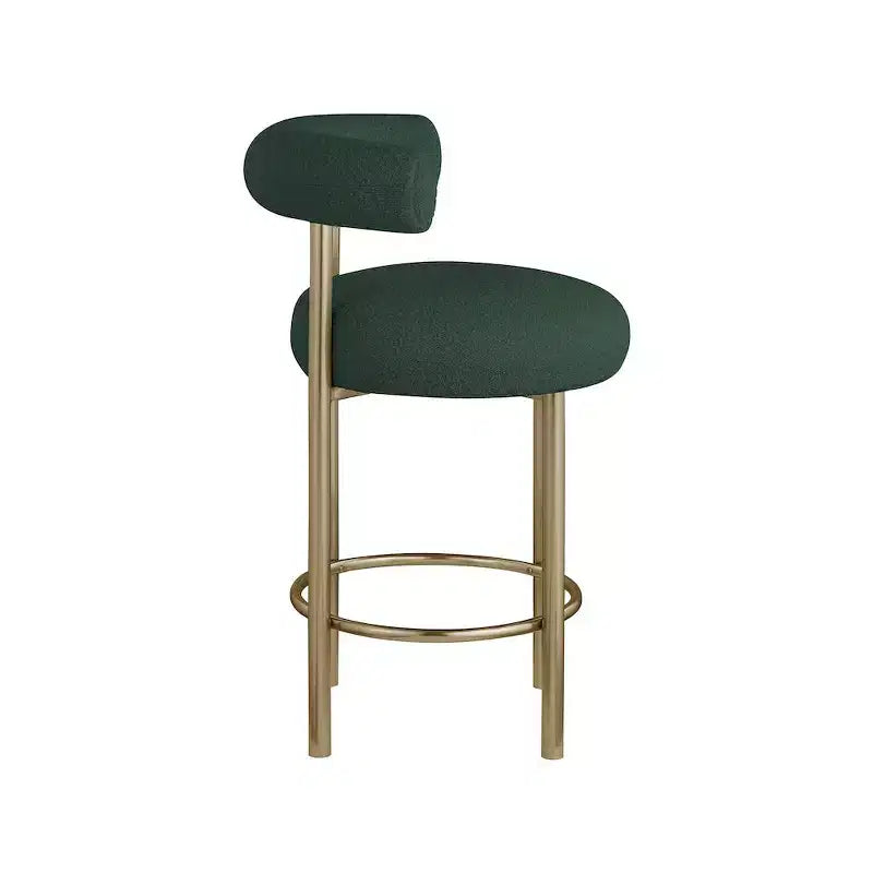 Tabouret en tissu éponge