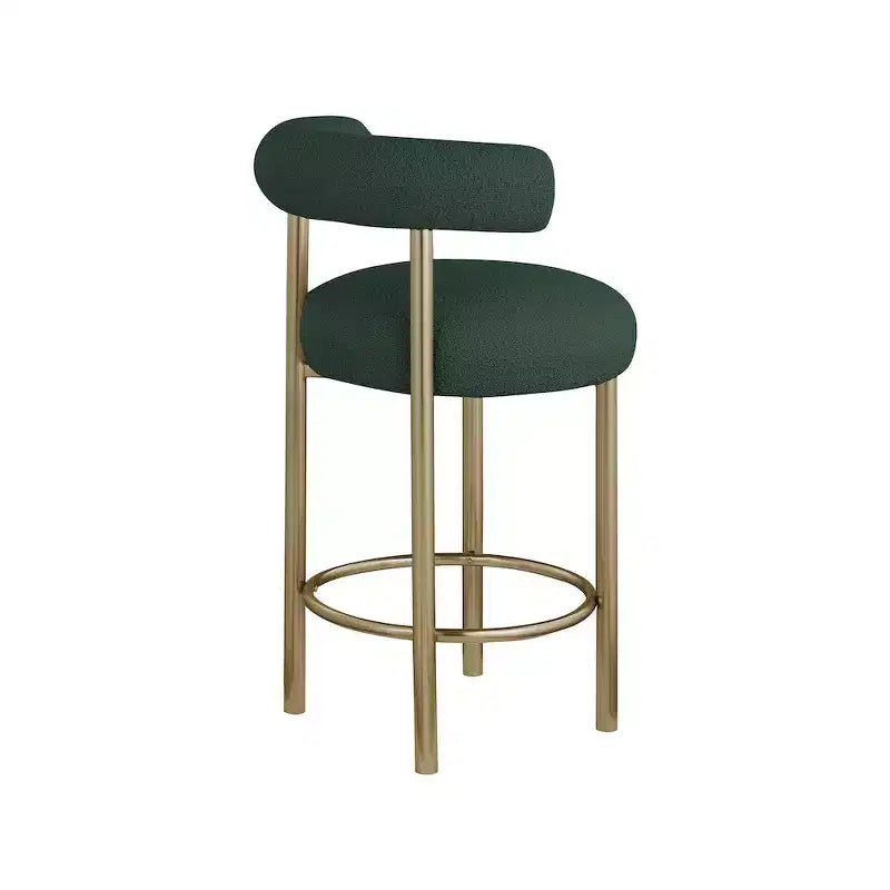 Tabouret en tissu éponge
