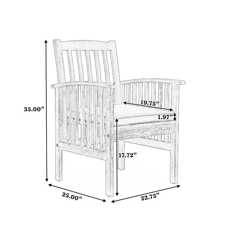 Chaises de salle à manger avec 2 coussins moelleux confortables pour les repas en famille