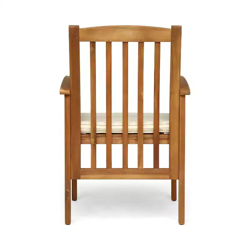 Chaises de salle à manger avec 2 coussins moelleux confortables pour les repas en famille