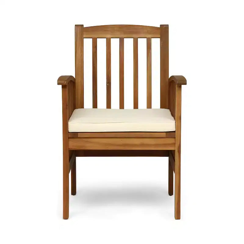 Chaises de salle à manger avec 2 coussins moelleux confortables pour les repas en famille