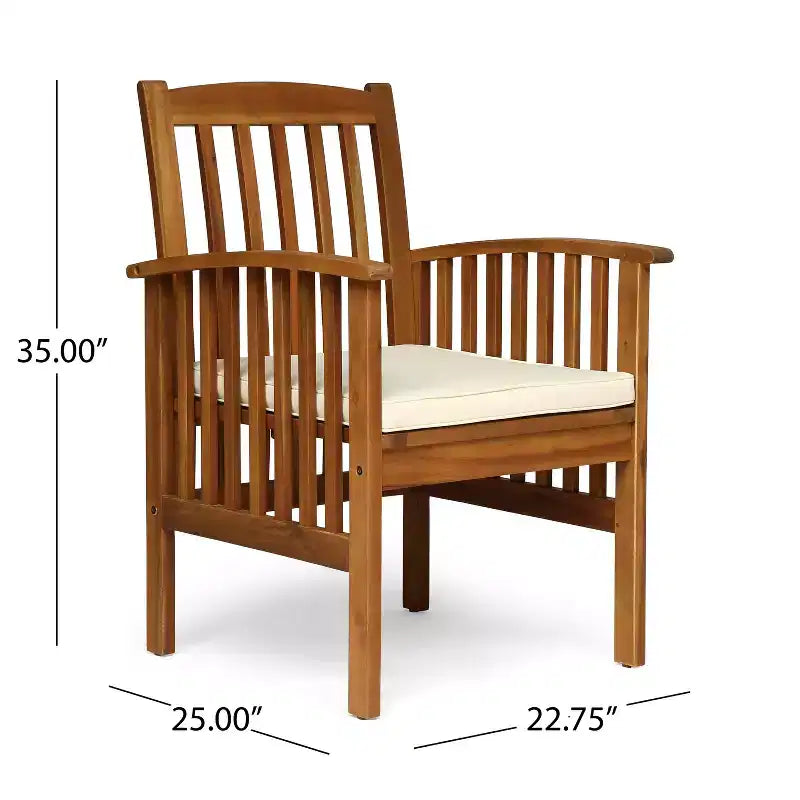 Chaises de salle à manger avec 2 coussins moelleux confortables pour les repas en famille