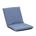 83x41x17.5cm Foldable Lounge Chair  6-Position Adjustable Cotton Padded Seat for Living Room &amp; Patio