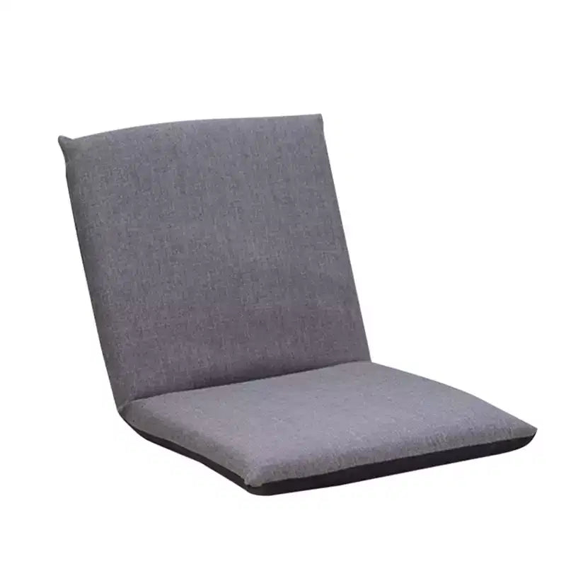 Fauteuil de relaxation pliable 83x41x17.5cm, 6 positions réglables, assise rembourrée en coton pour salon et terrasse
