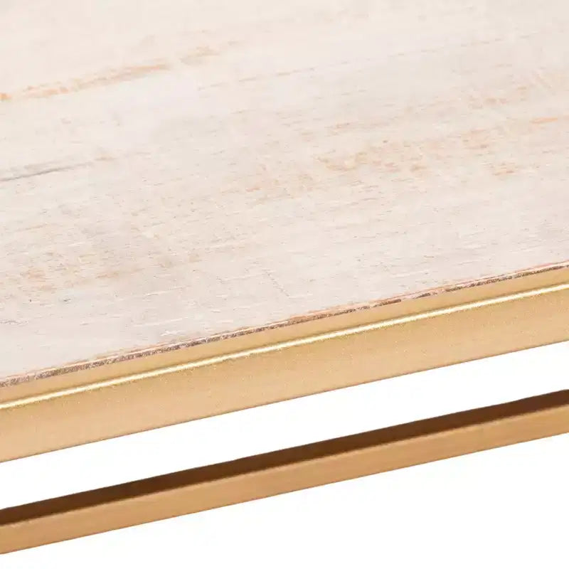 Étagère murale style arc-en-ciel - Organisateur de rangement suspendu moderne en bois et cadre métallique - Tailles 20" et 16"