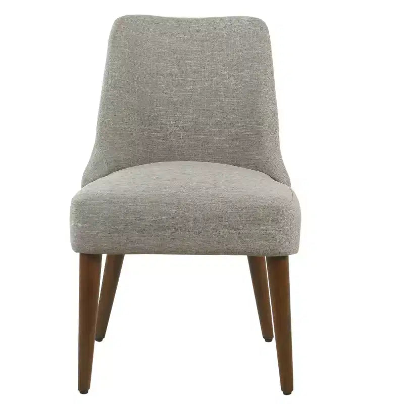Chaise d'appoint en osier gris