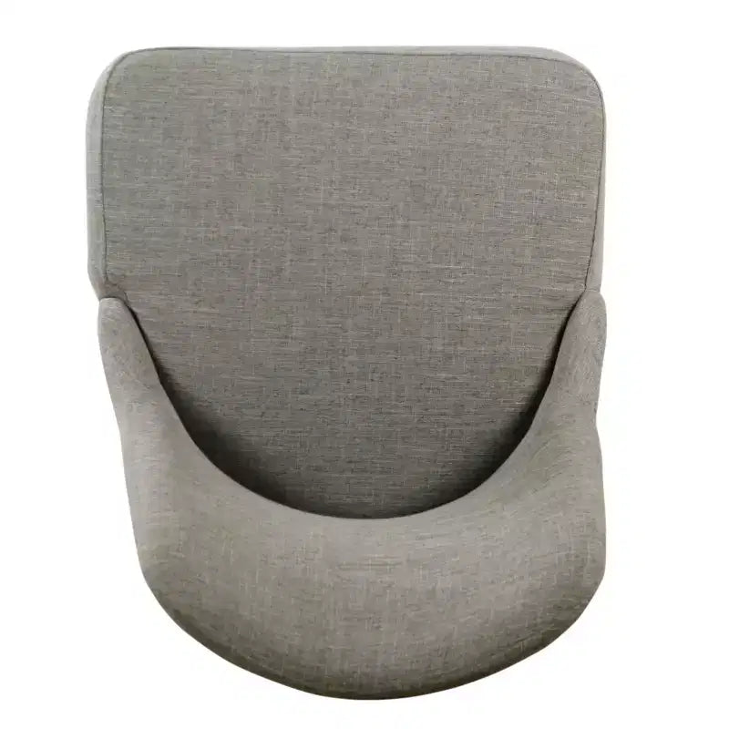 Chaise d'appoint en osier gris