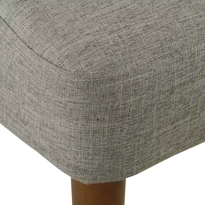 Chaise d'appoint en osier gris