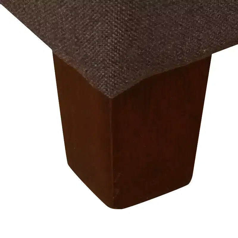 Banc de rangement capitonné